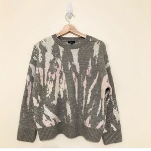 Rails Virgo Grey Tie Dye Sweater Size Small